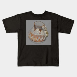 Anasazi jug circa 1200 AD. Kids T-Shirt